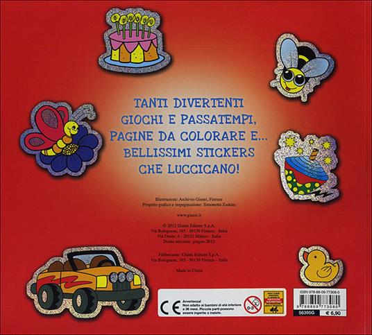 Colora, gioca, impara. Con adesivi. Ediz. illustrata - 5