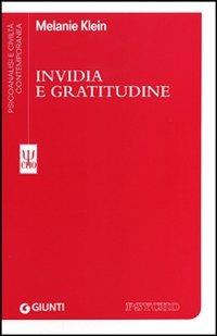 Invidia e gratitudine - Melanie Klein - copertina