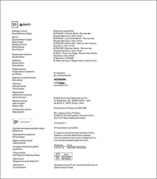 Picasso e Vollard. Il genio e il mercante. Catalogo della mostra (Venezia, 6 aprile-8 luglio 2012) - 8