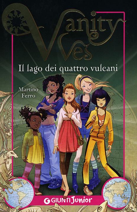 Il lago dei quattro vulcani. Vanity Ves - Martino Ferro - copertina