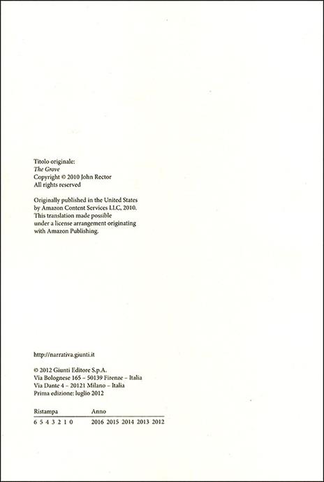 Il bosco degli orrori - John Rector,Gian Paolo Gasperi - ebook - 2