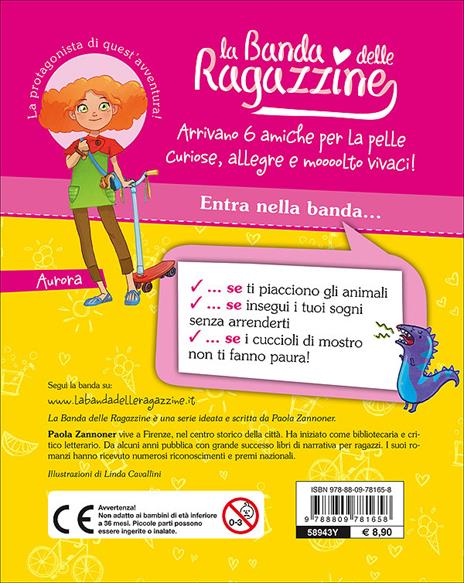 Aurora e il cucciolo invisibile. La banda delle ragazzine. Con adesivi - Paola Zannoner - 5