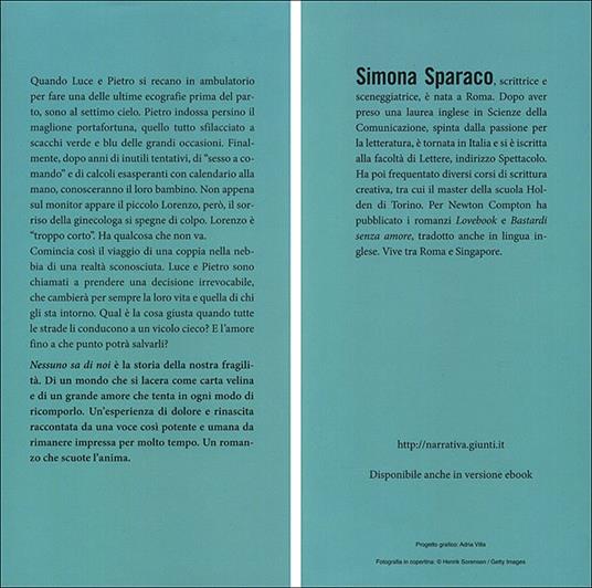 Nessuno sa di noi - Simona Sparaco - ebook - 3