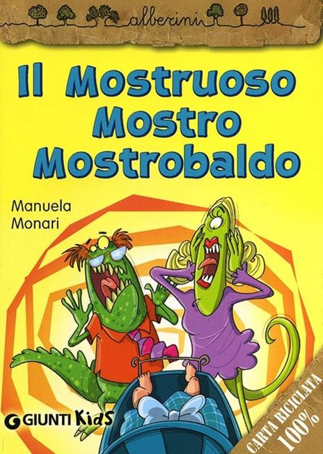 Il mostruoso mostro Mostrobaldo - Manuela Monari - copertina