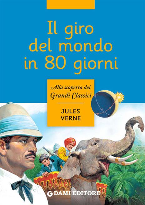 Il giro del mondo in 80 giorni - Jules Verne - copertina