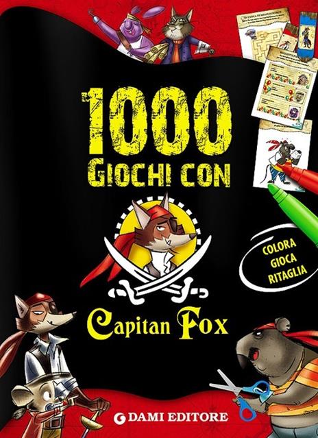 1000 giochi con Capitan Fox - Marco Innocenti - copertina
