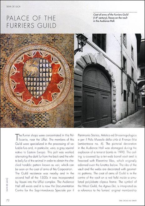 Places of civic art in Florence. Itineraries: Dal Giglio al David. Ediz. illustrata - 2