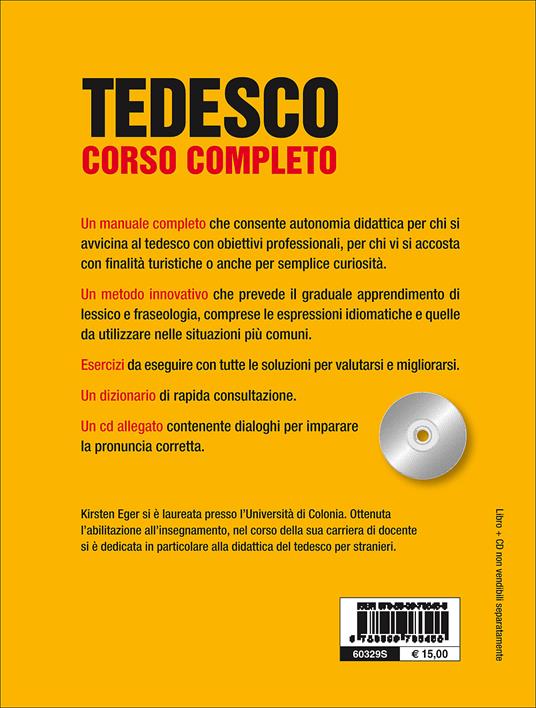 Tedesco. Corso completo. Con CD Audio - Kirsten Eger - 2