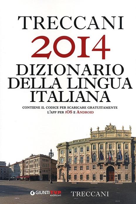 Treccani 2014 dizionario della lingua italiana - copertina