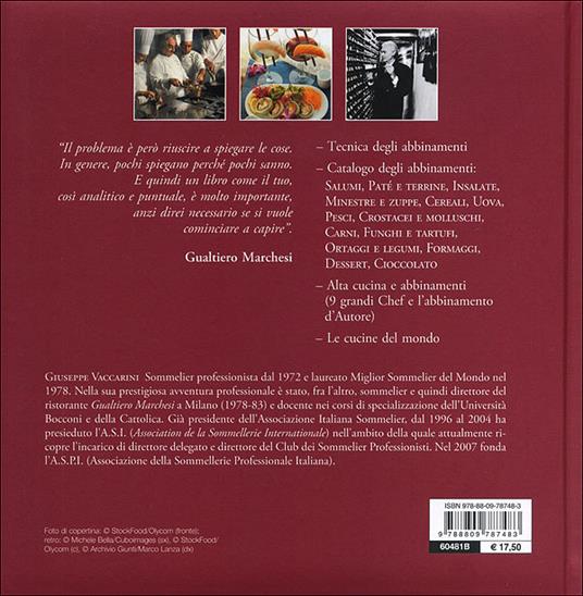 Manuale degli abbinamenti. Armonie del gusto, ideali contrasti fra vino e cibo - Giuseppe Vaccarini - 4