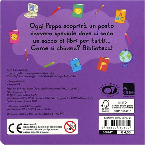 La biblioteca. Peppa Pig. Hip hip urrà per Peppa! - Silvia D'Achille - 4