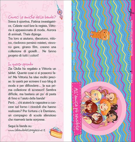 Vittoria e i ciondoli dell'amicizia. La banda delle ragazzine. Con adesivi. Ediz. illustrata - Paola Zannoner - 6