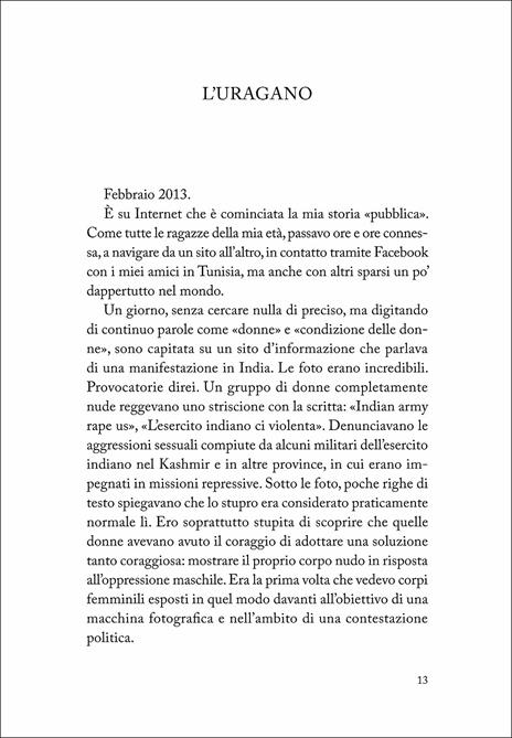 Il mio corpo mi appartiene - Amina Sboui - 3