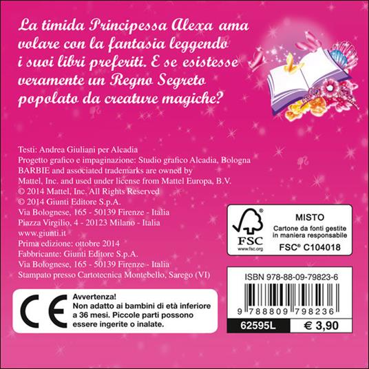 Barbie e il regno segreto. Libriccino - Andrea Giuliani - 2