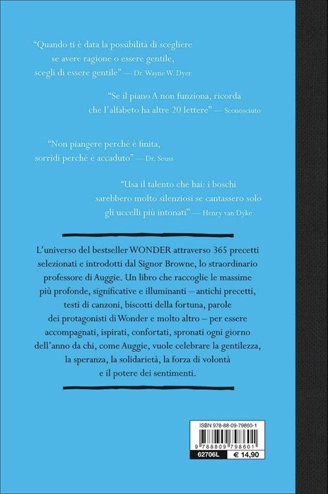 365 giorni con Wonder. Libro dei precetti del Sig. Browne - R. J. Palacio - 8