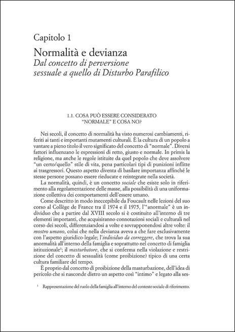 Parafilie e devianza. Psicologia e psicopatologia del comportamento sessuale atipico - Fabrizio Quattrini - 2