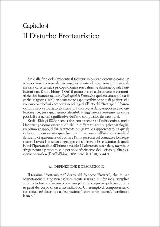 Parafilie e devianza. Psicologia e psicopatologia del comportamento sessuale atipico - Fabrizio Quattrini - 3