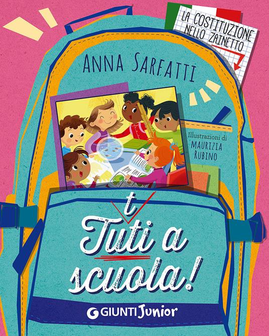 Tutti a scuola! - Anna Sarfatti - copertina