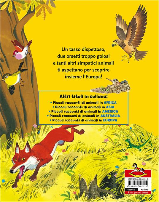 Piccoli racconti di animali in Europa - Pierangela Fiorani,Tony Wolf - 2