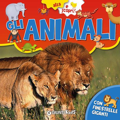 Gli animali. Ediz. a colori - Frida Rella - copertina
