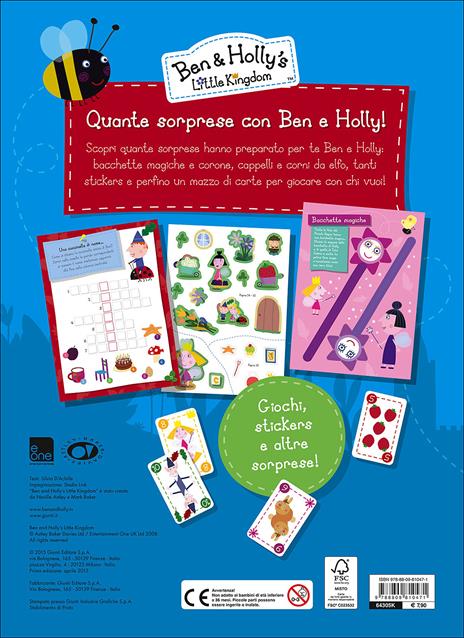 Quante sorprese con Ben e Holly! Ben & Holly's Little Kingdom. Con adesivi - 2