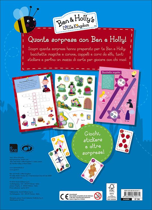 Quante sorprese con Ben e Holly! Ben & Holly's Little Kingdom. Con adesivi - 2