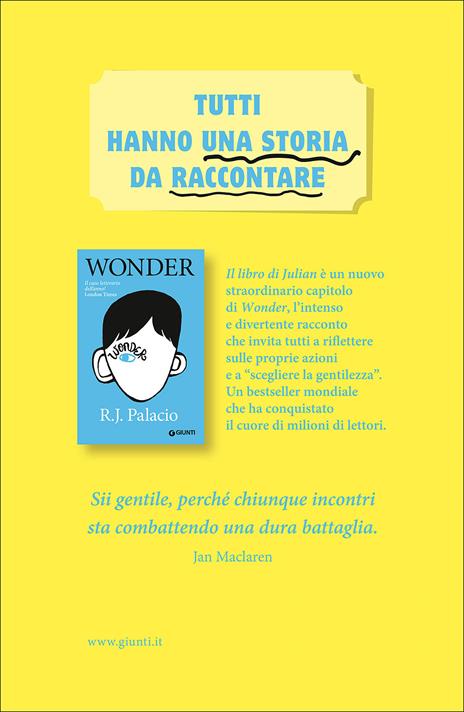 Il libro di Julian. A Wonder story - Palacio, R. J. - Ebook - EPUB2 con  Adobe DRM