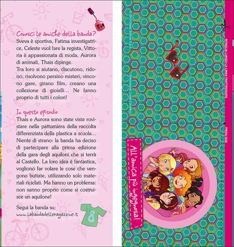 La gara degli aquiloni. La banda delle ragazzine. Con adesivi - Paola Zannoner,Linda Cavallini - ebook - 2