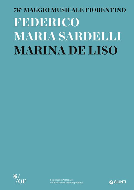 Federico Maria Sardelli, Marina De Liso. 78° Maggio Musicale Fiorentino - copertina