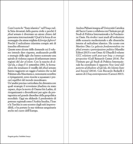 Jihadismo globale. Strategie del terrore tra Oriente e Occidente - Andrea Plebani - 7