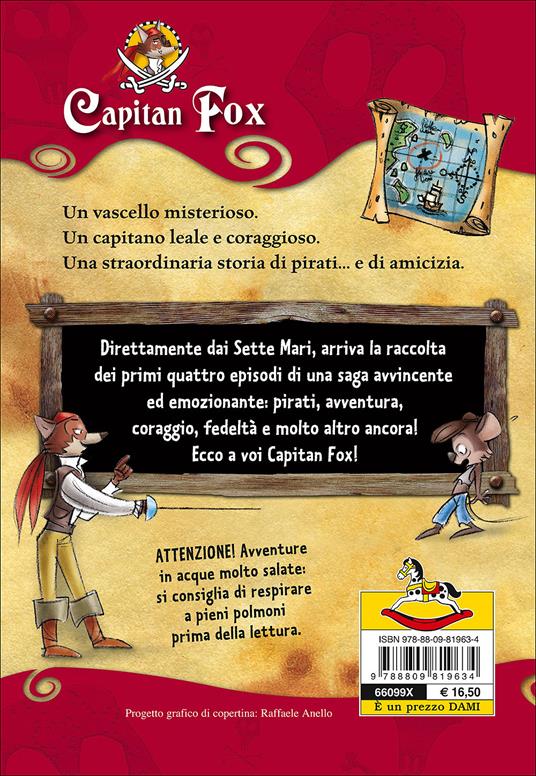 Capitan Fox e i pirati dell'isola delle nebbie. L'inizio dell'avventura - Marco Innocenti,Simone Frasca - 2