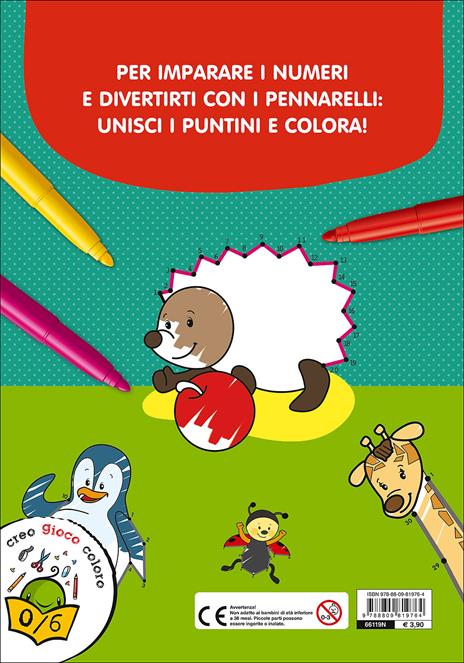 I cuccioli. I puntini da unire e colorare - 2