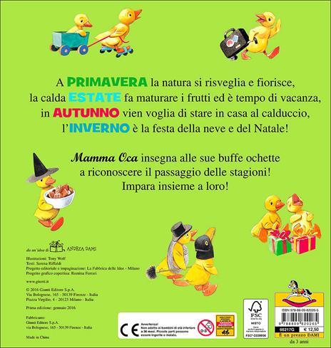 Mamma Oca insegna le stagioni. Ediz. illustrata - Serena Riffaldi - 2