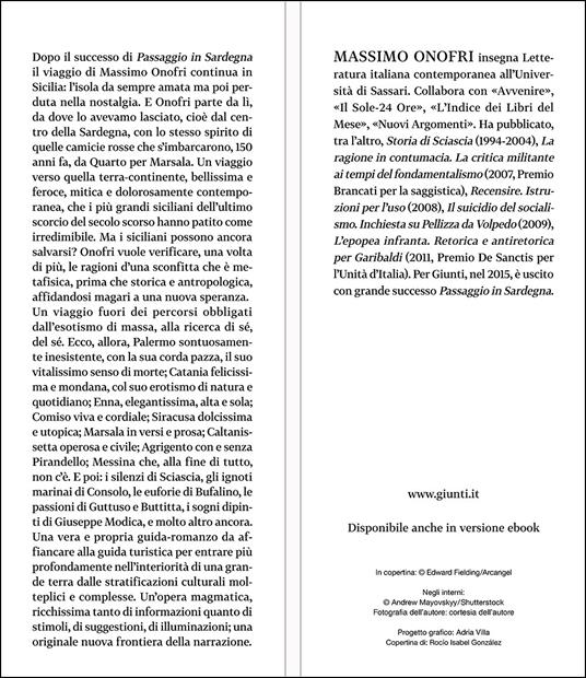 Passaggio in Sicilia - Massimo Onofri - 2