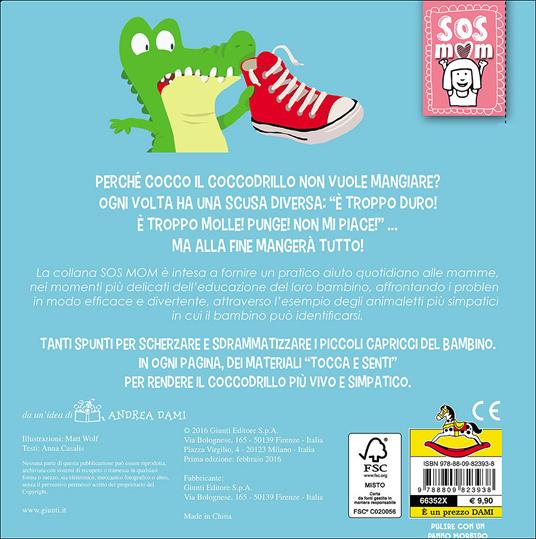 Cocco mangia la pappa! Un libro tocca e senti. Ediz. illustrata - Anna Casalis,Matt Wolf - 2