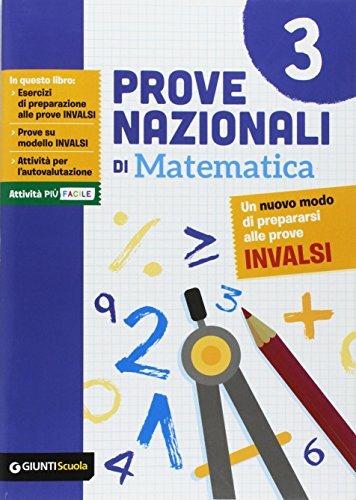 Prove nazionali di matematica. Un nuovo modo di prepararsi alle prove INVALSI - Maria Elena Cazzetta - copertina