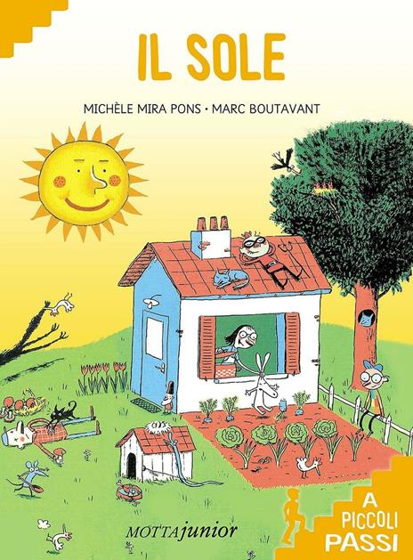 Il sole a piccoli passi - Michel Mira Pons - copertina
