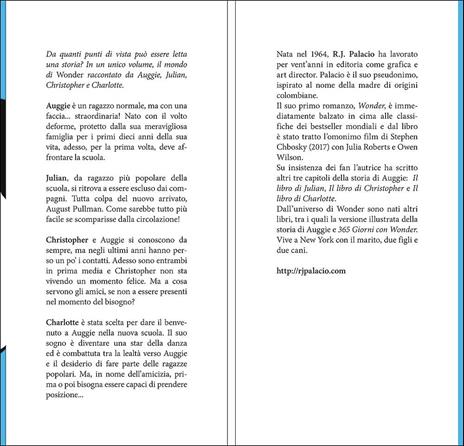 Wonder. Tutte le storie - R. J. Palacio - 2