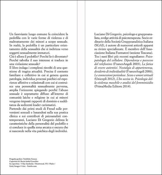 La voglia oscura. Pedofilia e abuso sessuale - Luciano Di Gregorio - ebook - 6