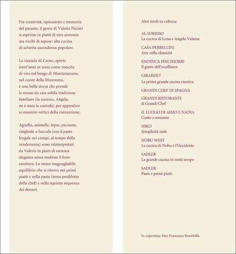 Caino. La cucina di Valeria Piccini - Valeria Piccini - 2