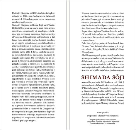 Gli omicidi dello zodiaco - Soji Shimada - 2
