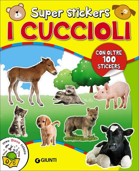I cuccioli. Super stickers - copertina