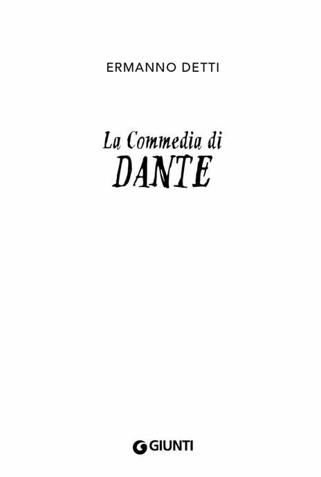 La Commedia di Dante - Ermanno Detti - 4