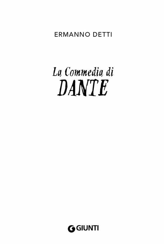 La Commedia di Dante - Ermanno Detti - 4