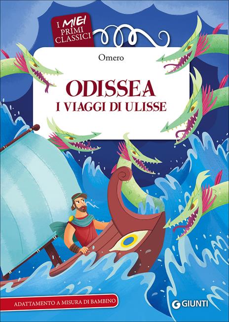 Odissea. I viaggi di Ulisse - Omero - copertina