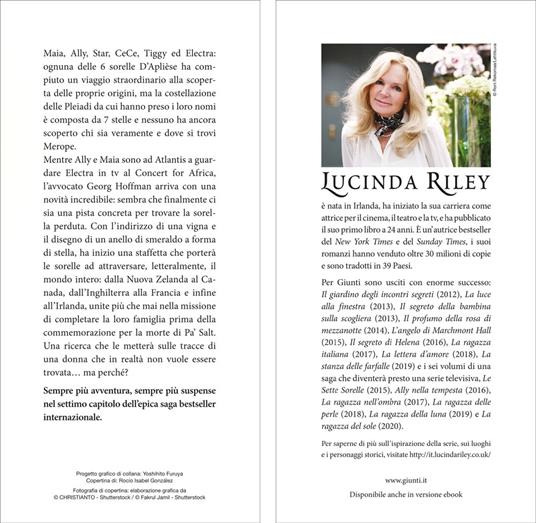 La sorella perduta. Le sette sorelle - Lucinda Riley - 2