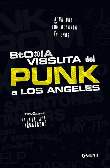Storia vissuta del punk a Los Angeles - John Doe,Tom Desavia - copertina