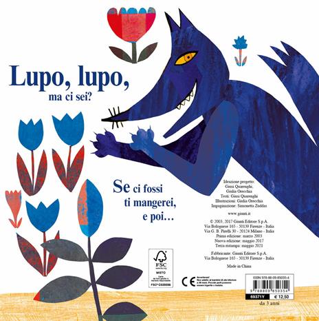 Lupo lupo, ma ci sei? Ediz. a colori - Giusi Quarenghi,Giulia Orecchia - 2