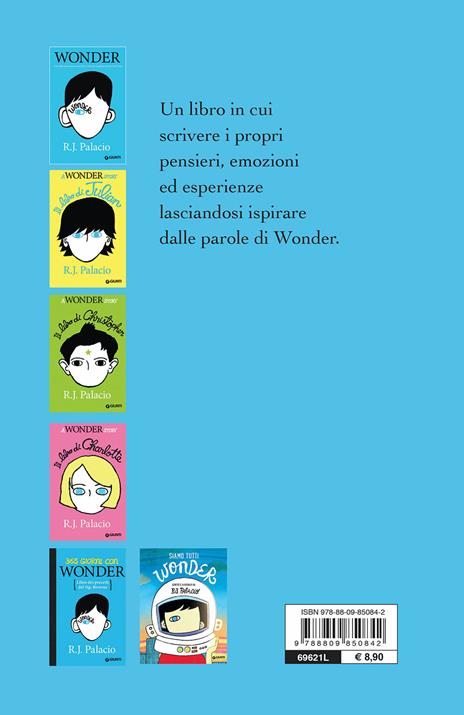 Wonder. #ioscelgolagentilezza - R. J. Palacio - 2