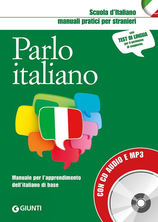 Parlo italiano. Manuale pratico per stranieri. Con CD-Audio - copertina
